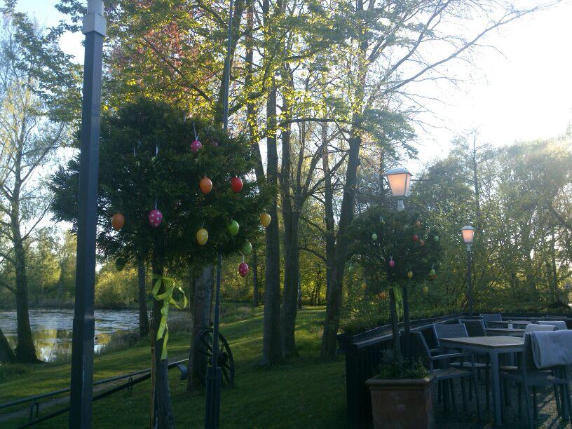 Idyllisches Teichhûs